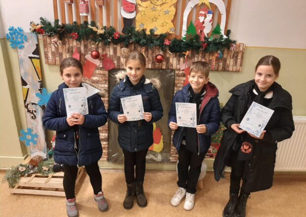 Iskolánk 3. és 4. osztályos tanulói anyanyelvi versenyen vehettek részt