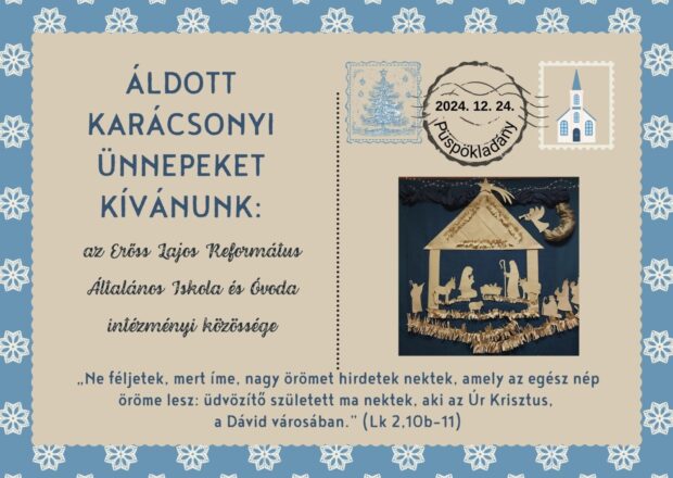 Karácsonyi üdvözlet
