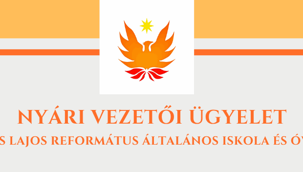 Nyári vezetői ügyelet