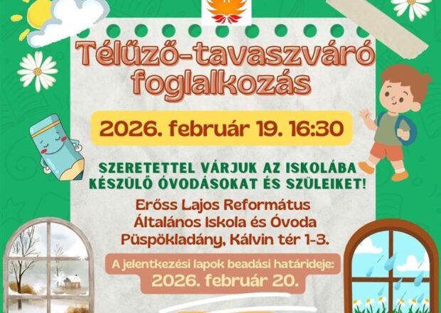 Télűző-tavaszváró foglalkozás