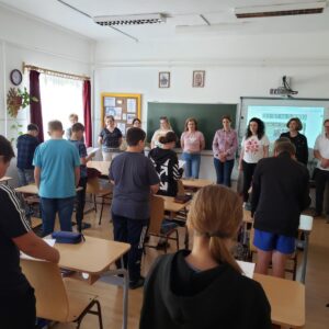 6.a osztály - Pedagógus napi műsor