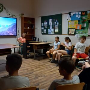 5.a osztály - Ott aludtunk az iskolában
