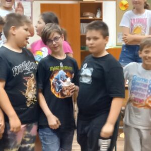 5.a osztály - Ott aludtunk az iskolában