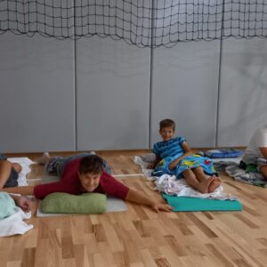 5.a osztály - Ott aludtunk az iskolában