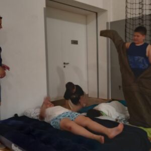 5.a osztály - Ott aludtunk az iskolában