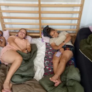 5.a osztály - Ott aludtunk az iskolában