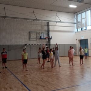 5.a osztály - Ott aludtunk az iskolában