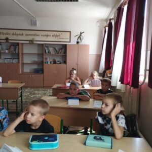 1.b osztály - A tanév első napja