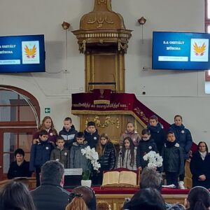 Családi Istentisztelet 3.a osztály