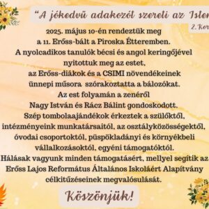 Erőss-bál 2025