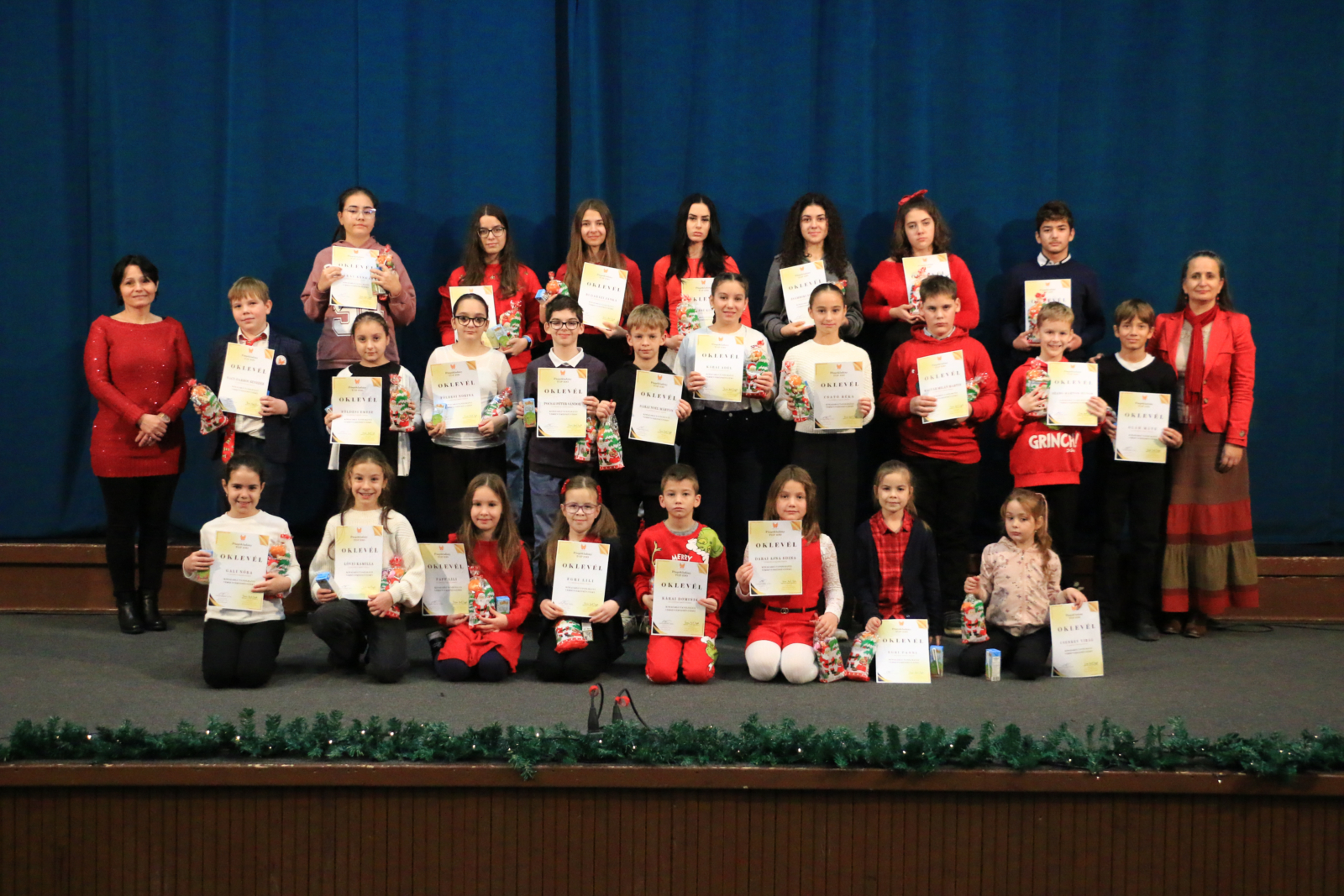 Mikulás-napi elismerés