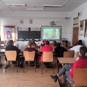 8.a osztály - Mikulásos foglalkozás