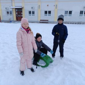 3.a osztály - A tél örömei