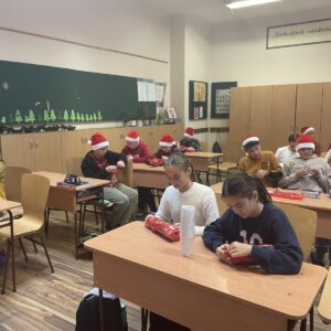 6.a osztály - Nálunk is járt a Mikulás