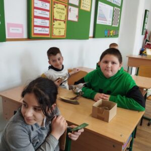 Iskolában az erdő foglalkozás