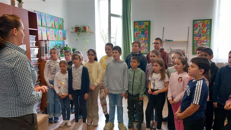 Iskolában az erdő foglalkozás