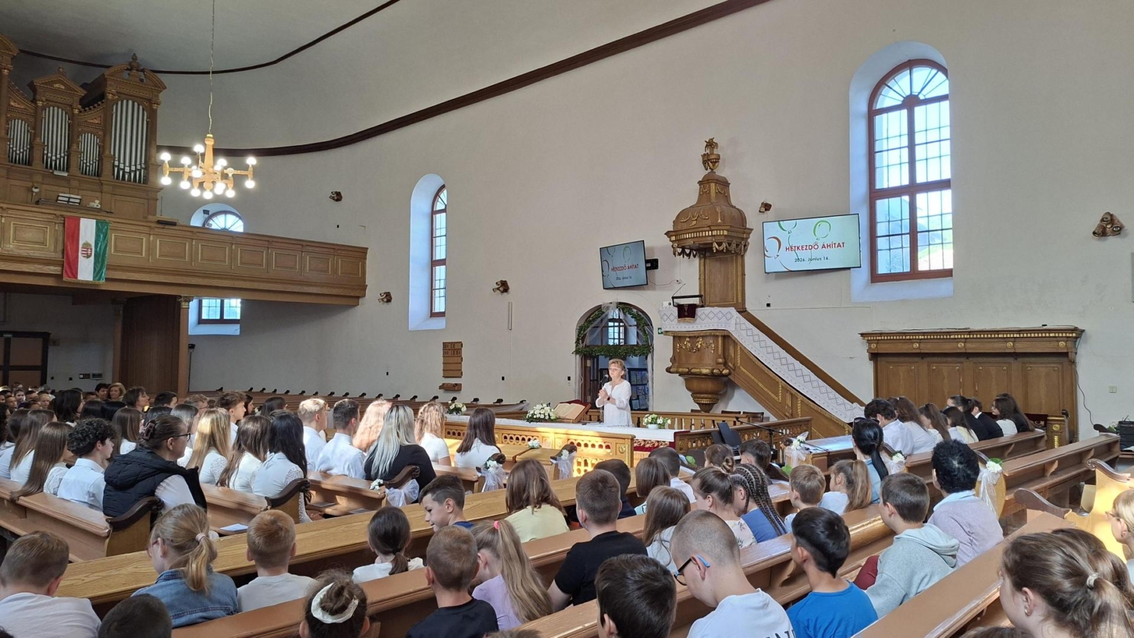 Utolsó tanítási hét kezdete az Erőssben
