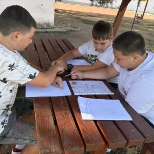 Első, rendhagyó matematika óra - 7.a osztály