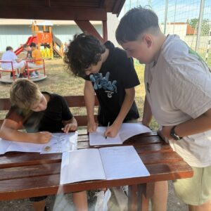 Első, rendhagyó matematika óra - 7.a osztály