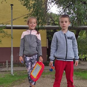 2.b osztály Játszótéren