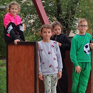 2.b osztály Játszótéren
