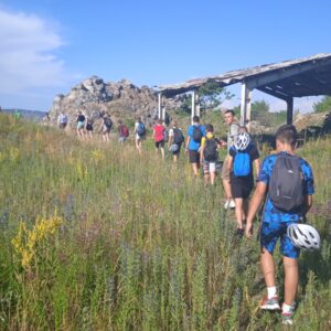 Erőss-diákok Bringás Vándortáborban Csereháton 2023.07.03-09.