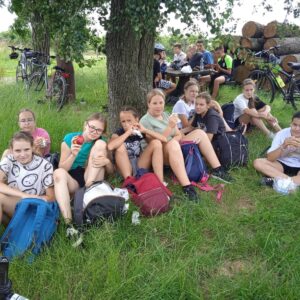 Erőss-diákok Bringás Vándortáborban Csereháton 2023.07.03-09.
