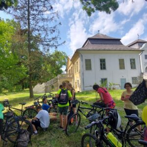 Erőss-diákok Bringás Vándortáborban Csereháton 2023.07.14-20.