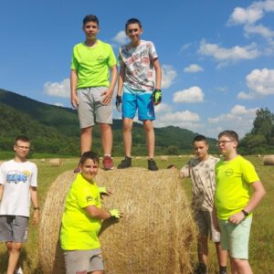 Erőss-diákok Bringás Vándortáborban Csereháton 2023.07.14-20.