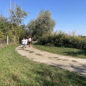 8.a osztály - Futás a tó körül