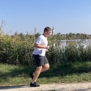 8.a osztály - Futás a tó körül