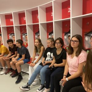 8.a osztály - Stadionlátogatás Debrecenben