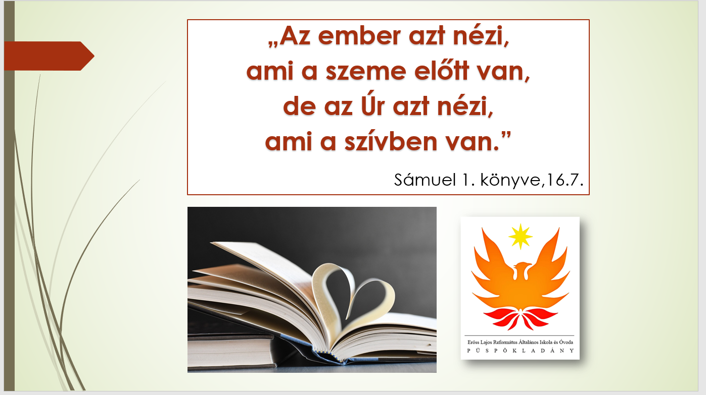 Családi Istentisztelet – 4.a osztály