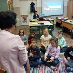 Óvónénik látogatása az első osztályban