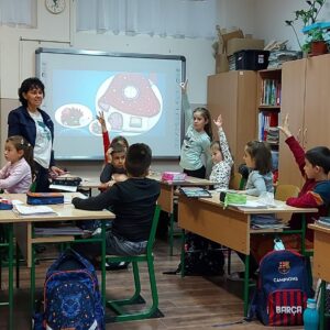 Óvónénik látogatása az első osztályban