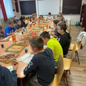 7.a osztály - Pizzázás