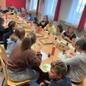 7.a osztály - Pizzázás