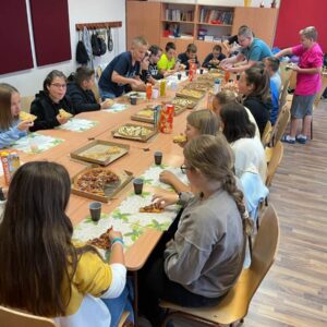 7.a osztály - Pizzázás